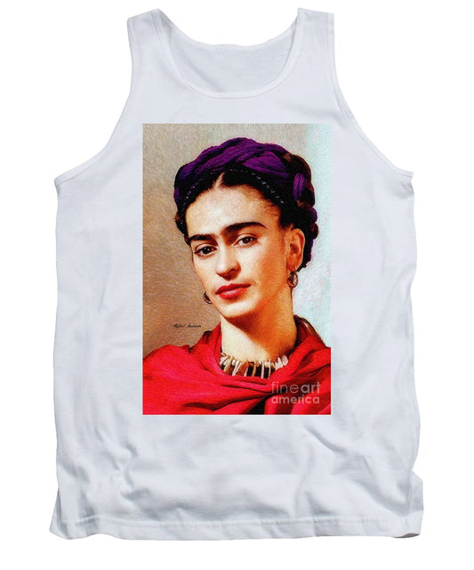 Frida In Red - Tank Top