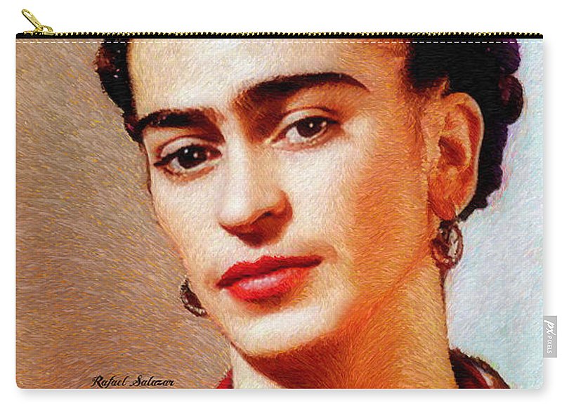 Frida In Red - Carry-All Pouch