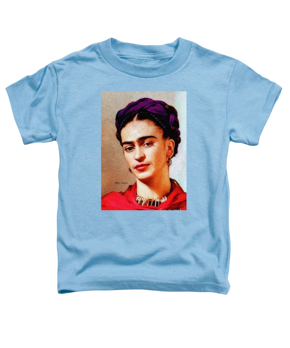 Frida In Red - Toddler T-Shirt