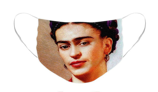 Frida in Red - Face Mask