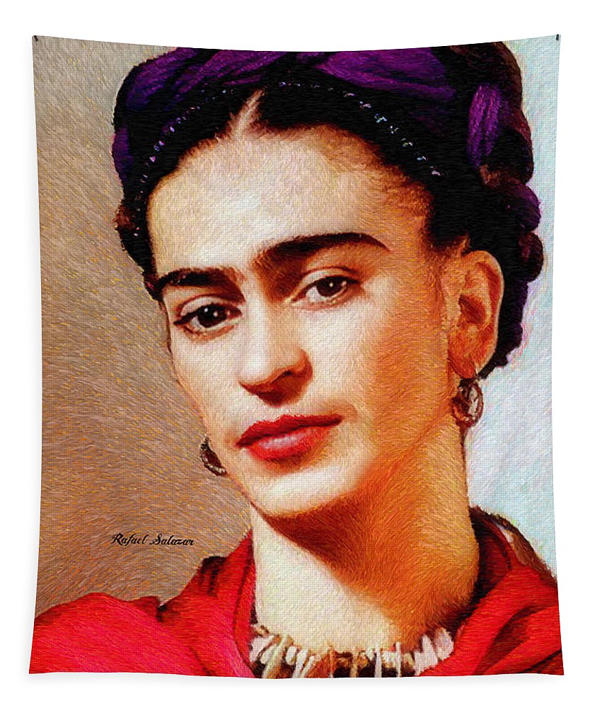 Frida in Red - Tapestry