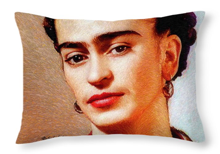 Coussin Frida en rouge