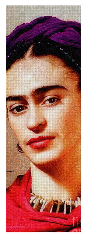 Frida In Red - Yoga Mat