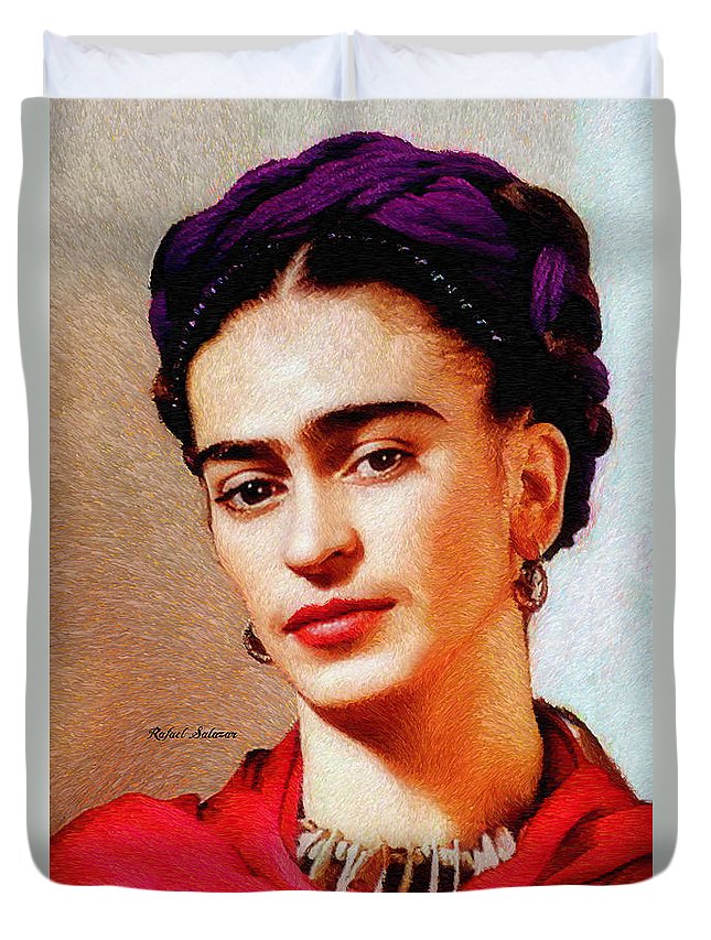 Frida en rouge - Housse de couette