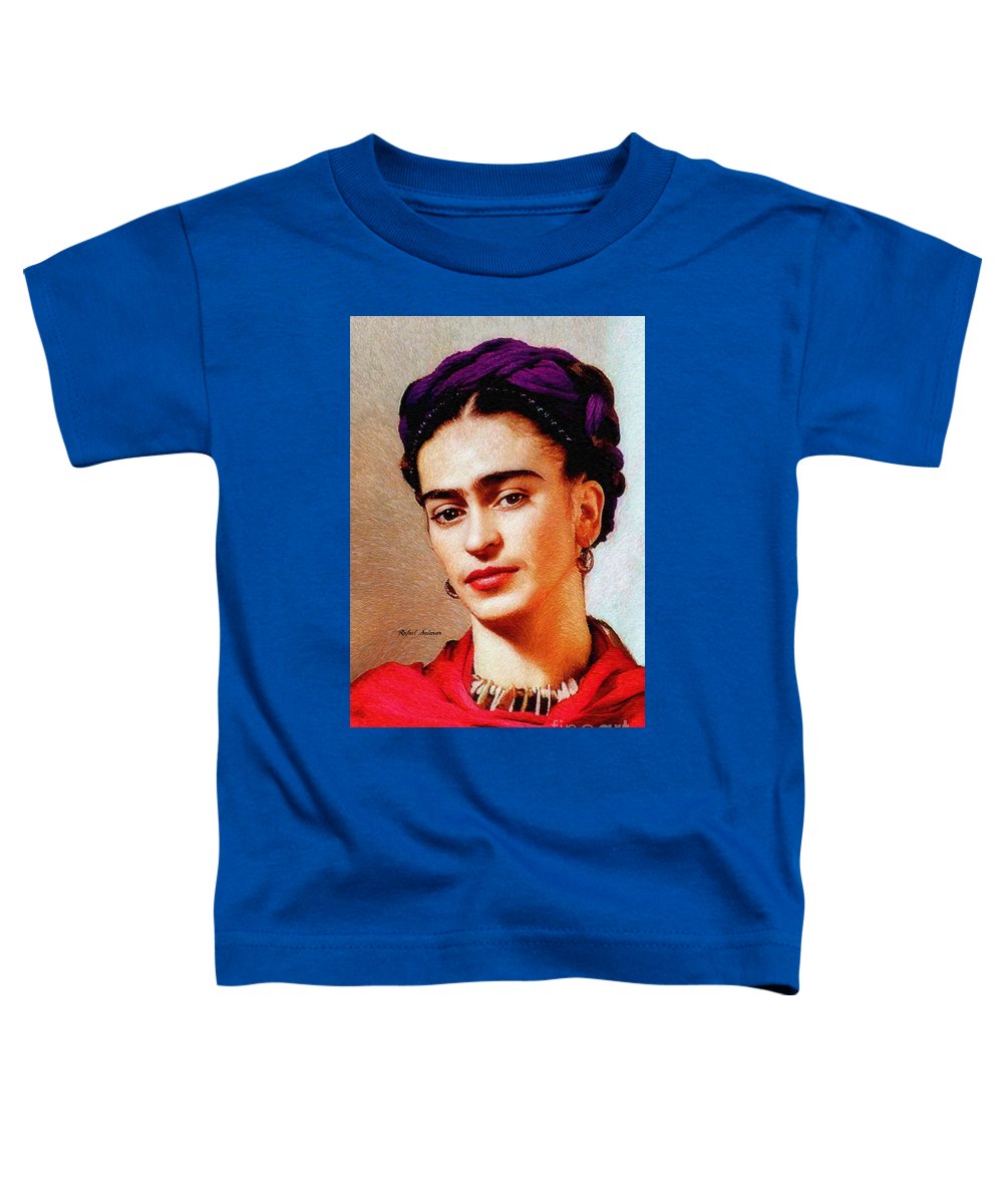 Frida In Red - Toddler T-Shirt