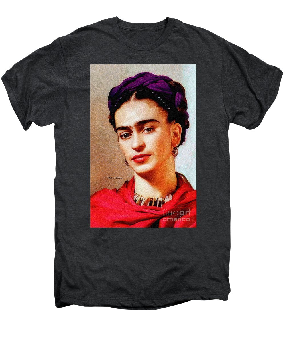 Frida In Red - Men's Premium T-Shirt