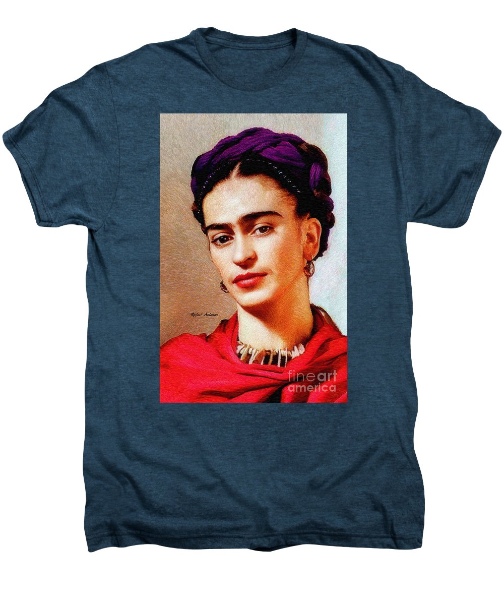 Frida In Red - Men's Premium T-Shirt