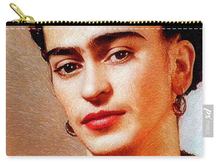 Frida In Red - Carry-All Pouch