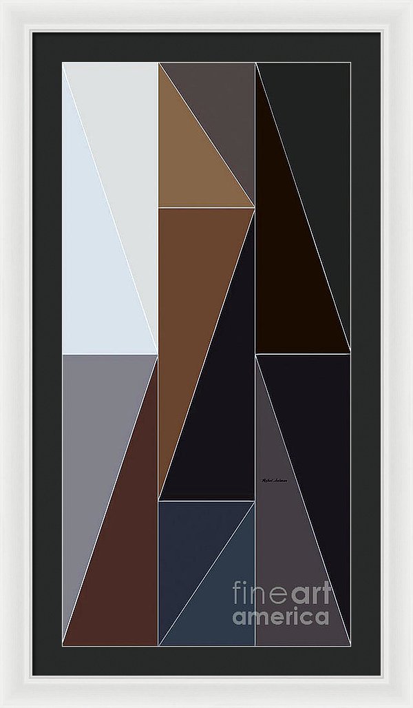 Geometric 5362 - Framed Print