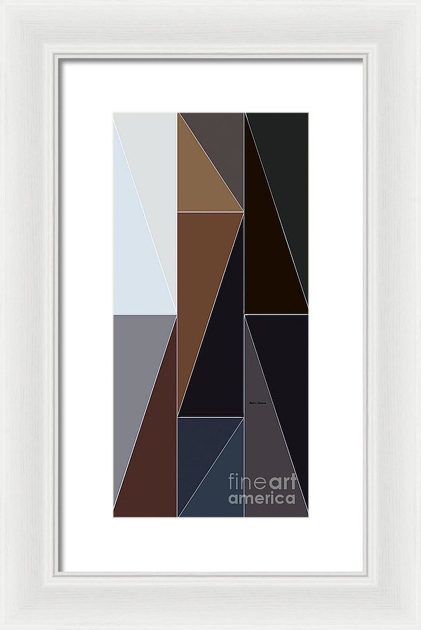 Geometric 5362 - Framed Print