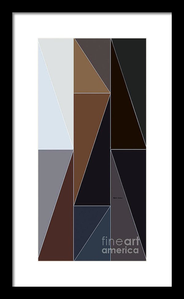 Geometric 5362 - Framed Print