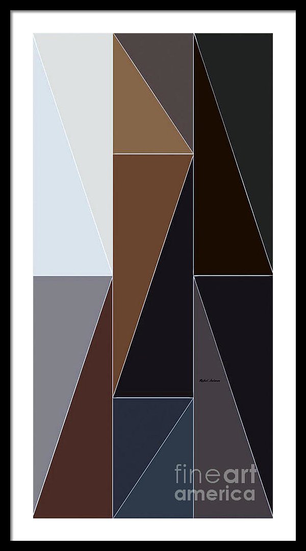 Geometric 5362 - Framed Print