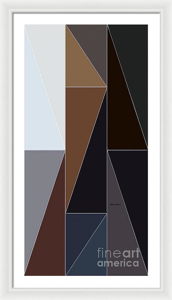 Geometric 5362 - Framed Print