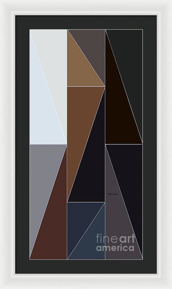 Geometric 5362 - Framed Print