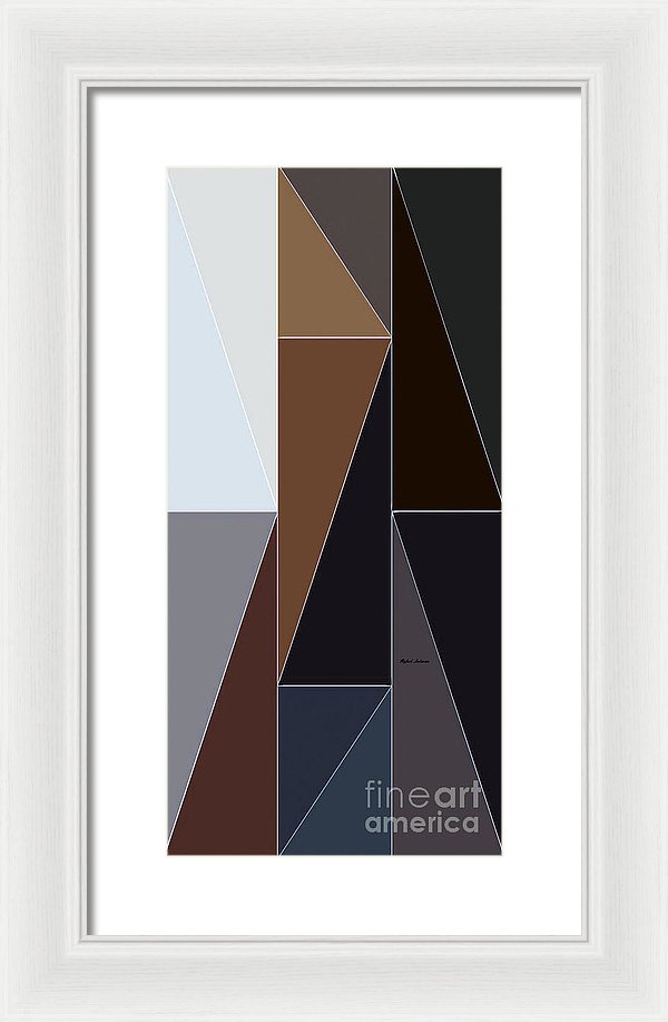 Geometric 5362 - Framed Print