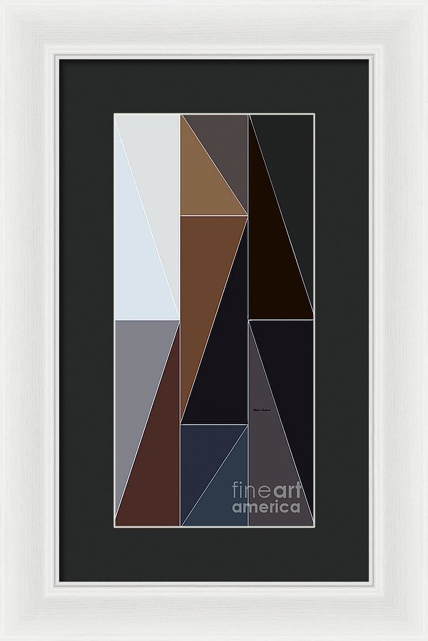 Geometric 5362 - Framed Print