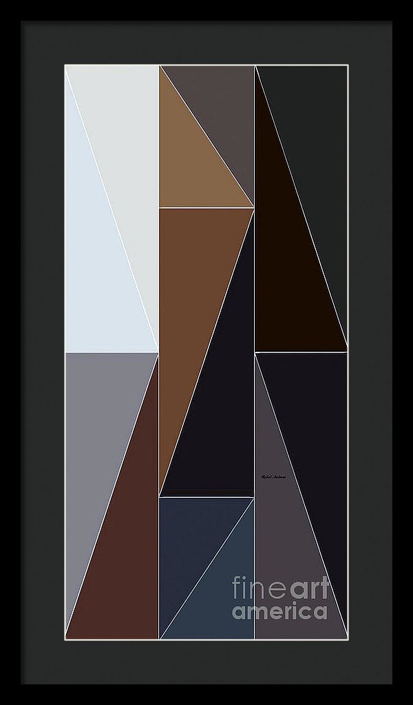 Geometric 5362 - Framed Print