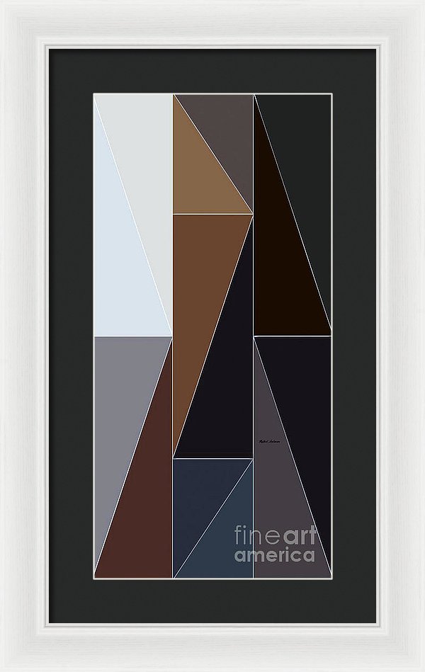 Geometric 5362 - Framed Print