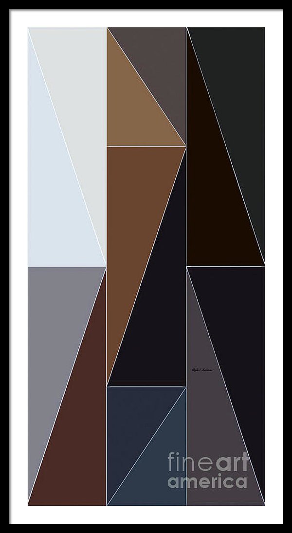 Geometric 5362 - Framed Print