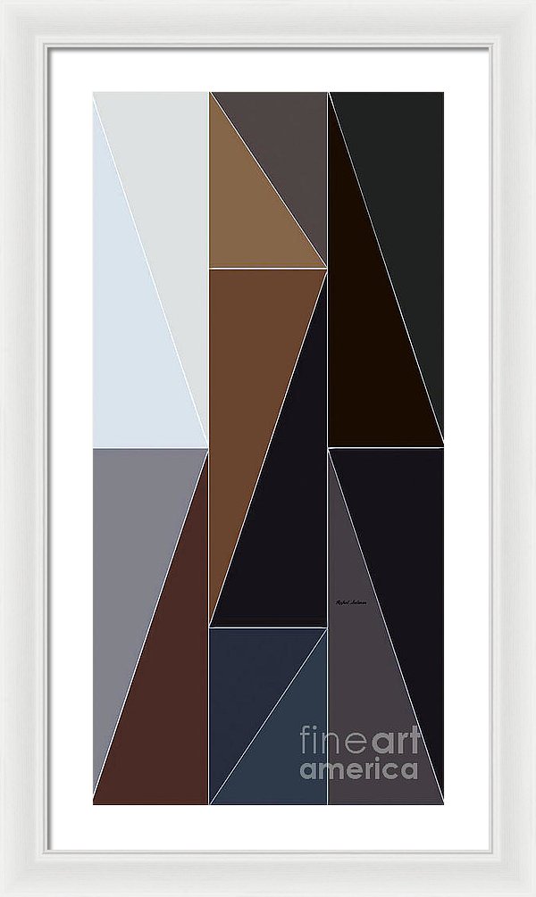 Geometric 5362 - Framed Print