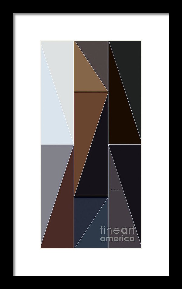 Geometric 5362 - Framed Print