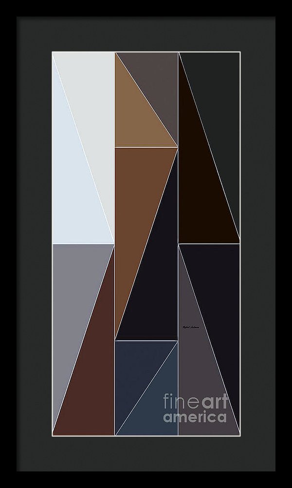 Geometric 5362 - Framed Print