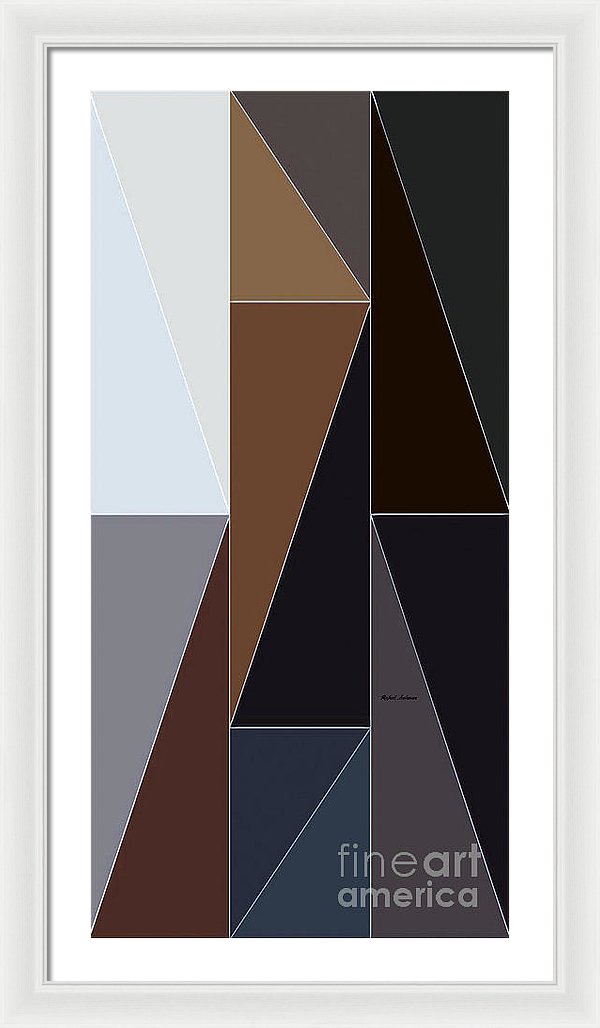 Geometric 5362 - Framed Print