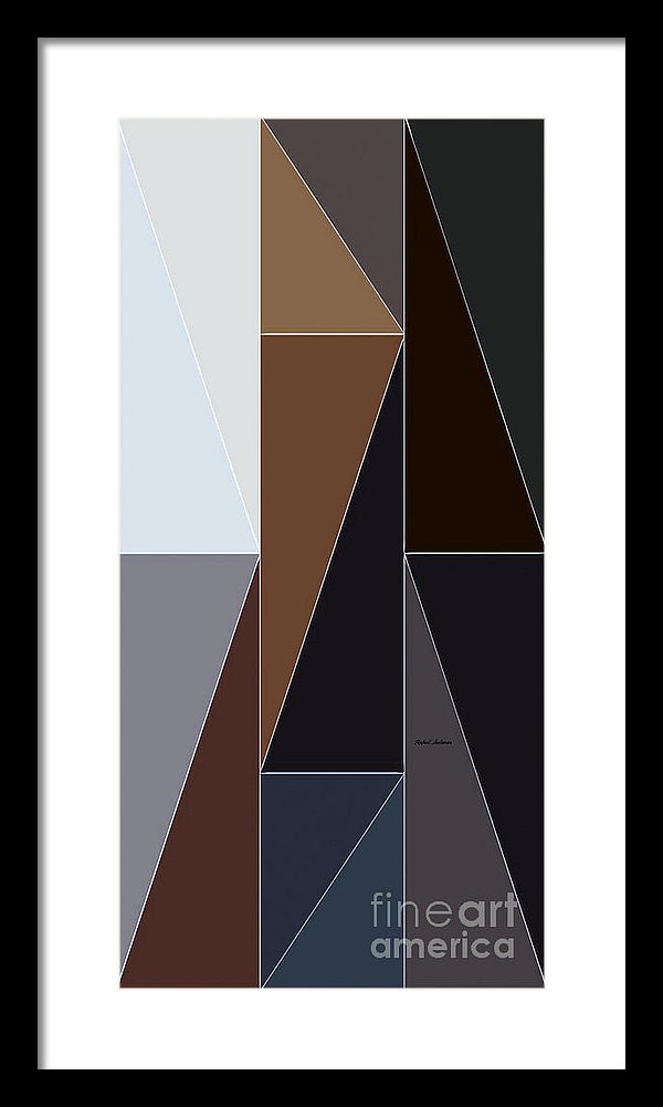 Geometric 5362 - Framed Print