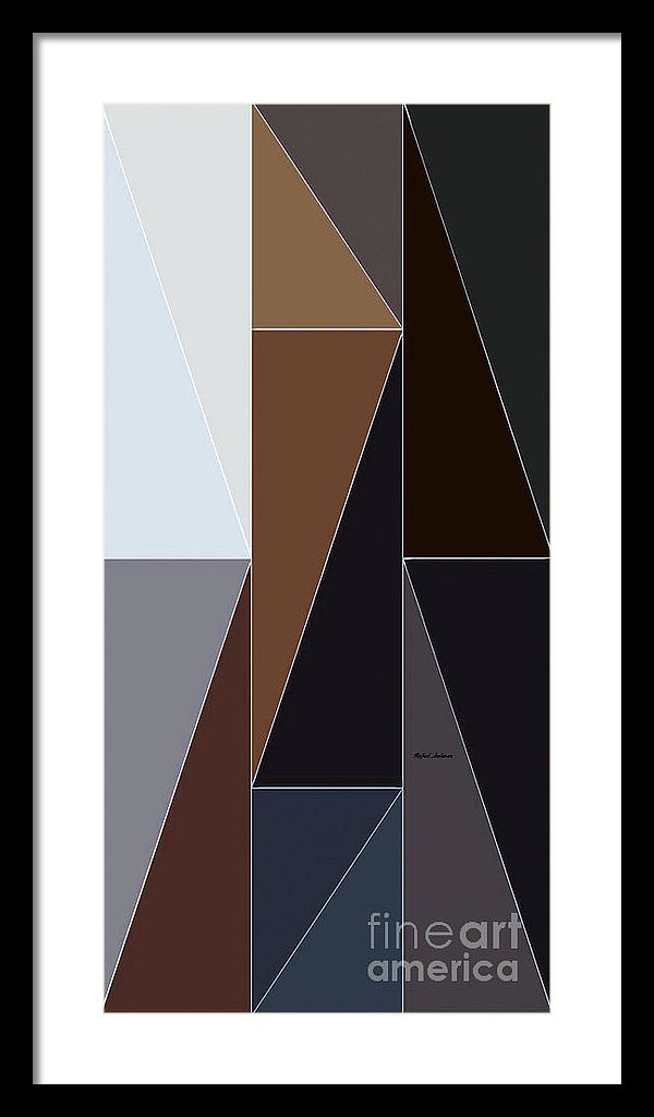 Geometric 5362 - Framed Print