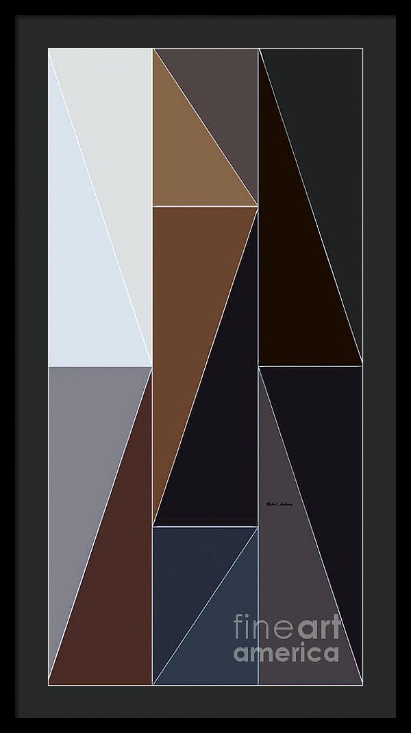 Geometric 5362 - Framed Print