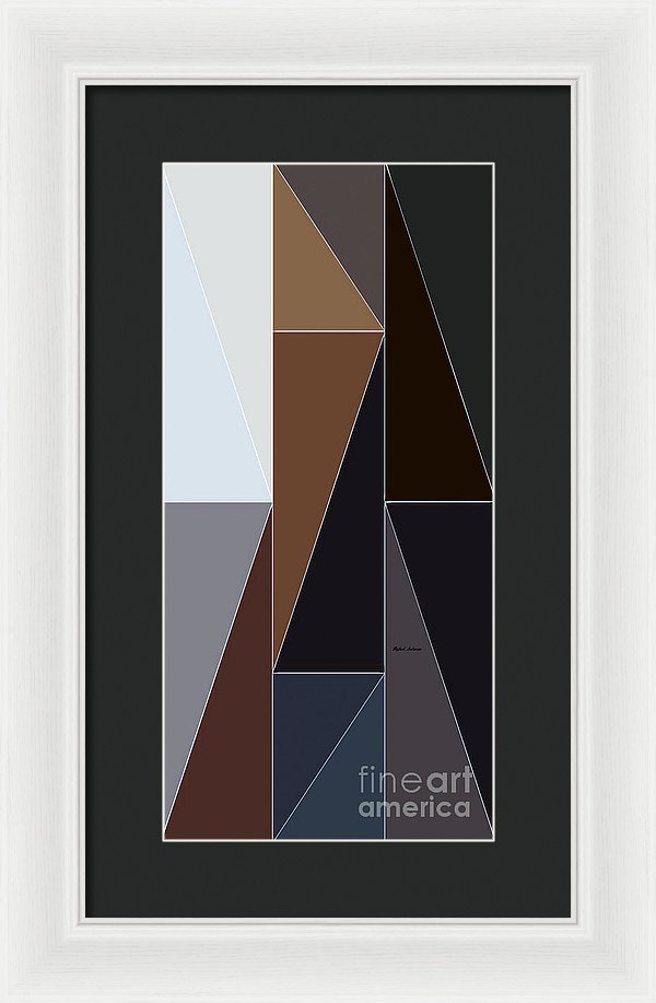 Geometric 5362 - Framed Print