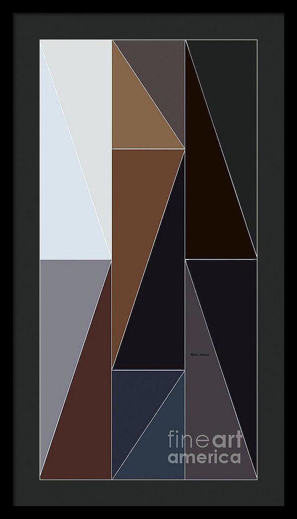 Geometric 5362 - Framed Print