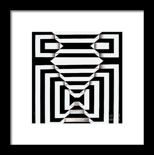 Geometric 5371  - Framed Print