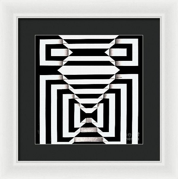 Geometric 5371  - Framed Print