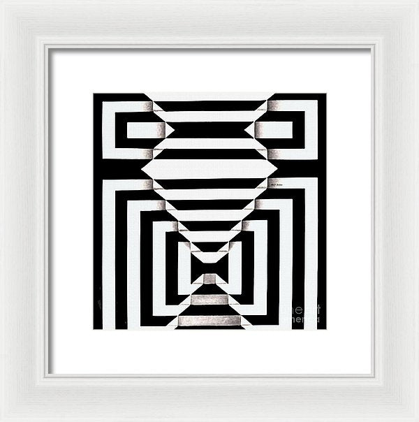 Geometric 5371  - Framed Print