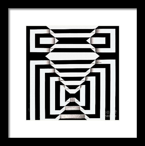 Geometric 5371  - Framed Print