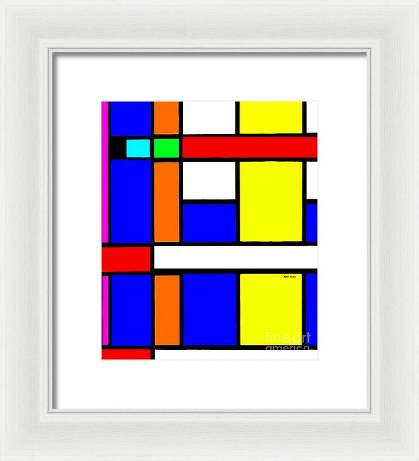 Framed Print - Geometric 9706