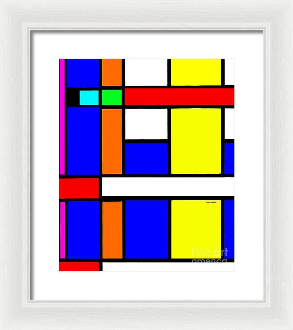 Framed Print - Geometric 9706