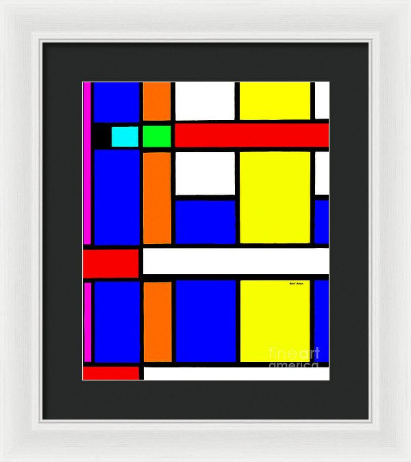 Framed Print - Geometric 9706