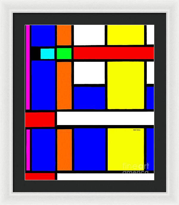 Framed Print - Geometric 9706