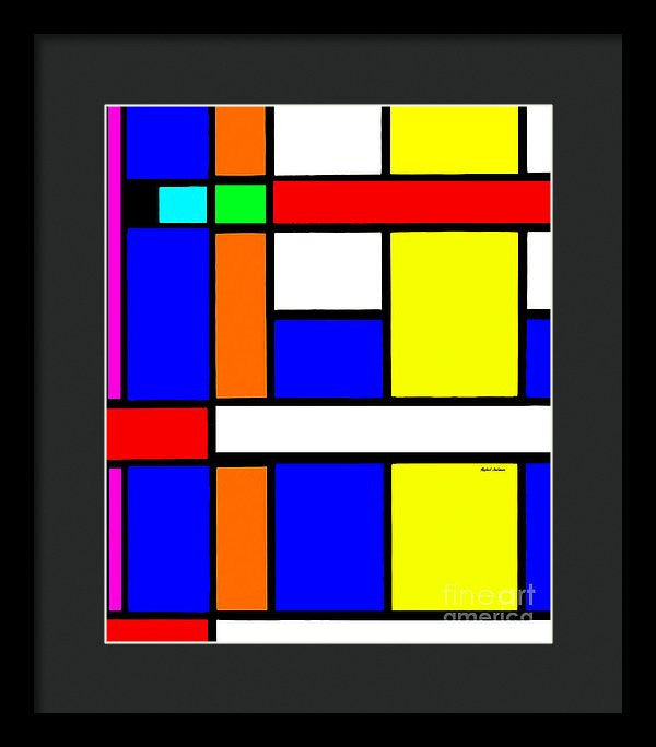 Framed Print - Geometric 9706