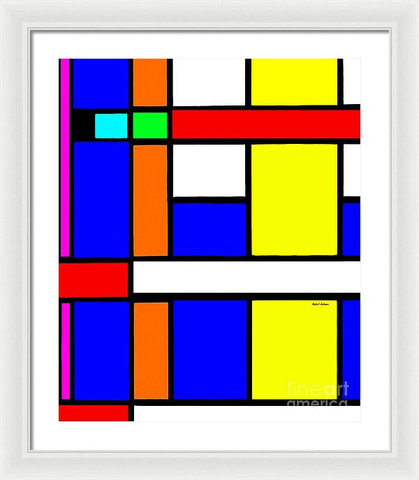 Framed Print - Geometric 9706