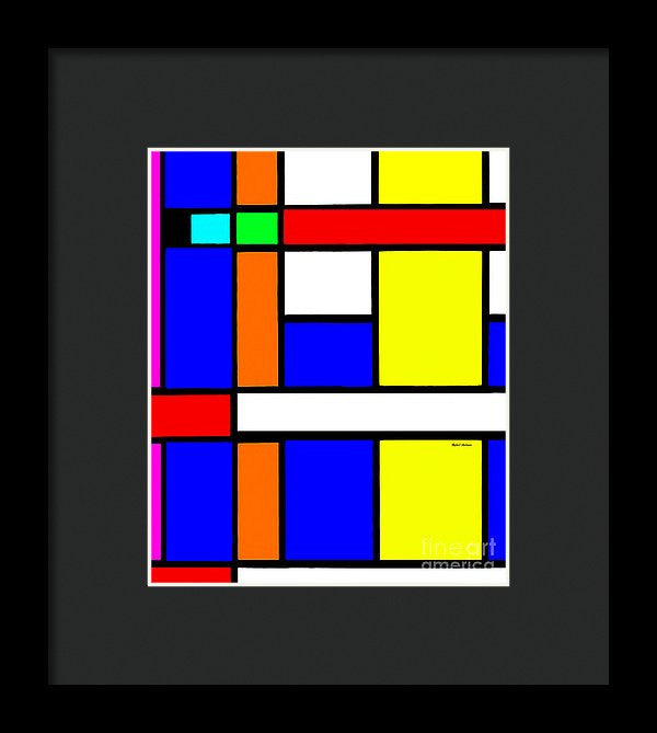 Framed Print - Geometric 9706