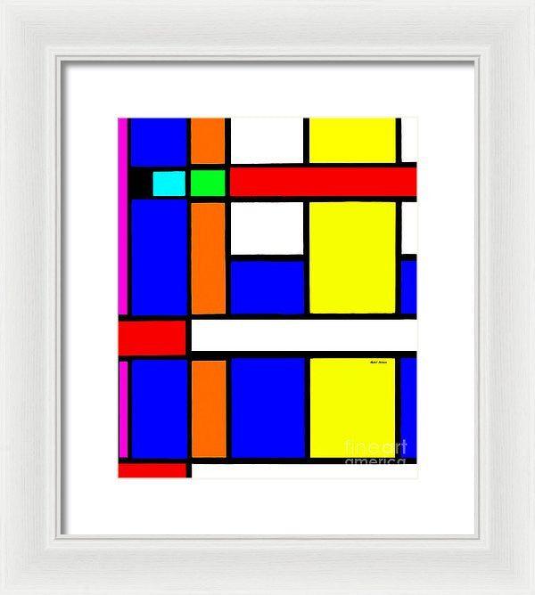 Framed Print - Geometric 9706