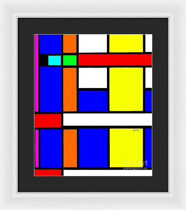 Framed Print - Geometric 9706