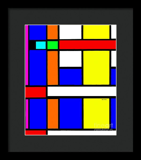 Framed Print - Geometric 9706