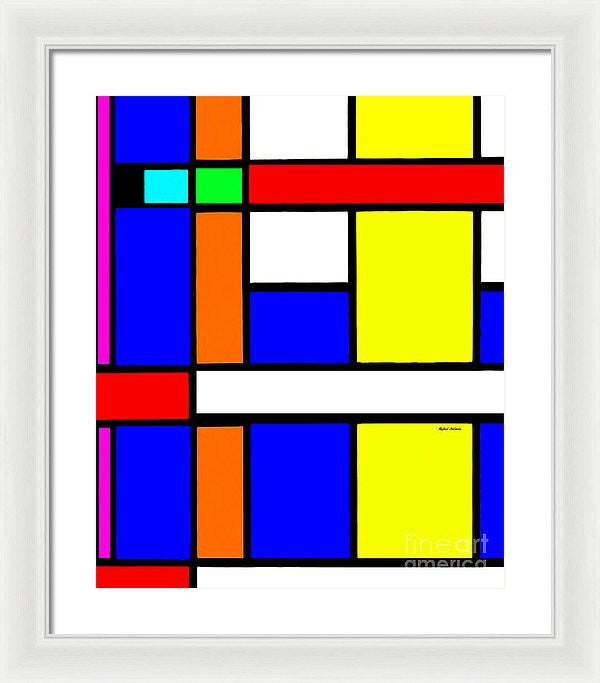 Framed Print - Geometric 9706