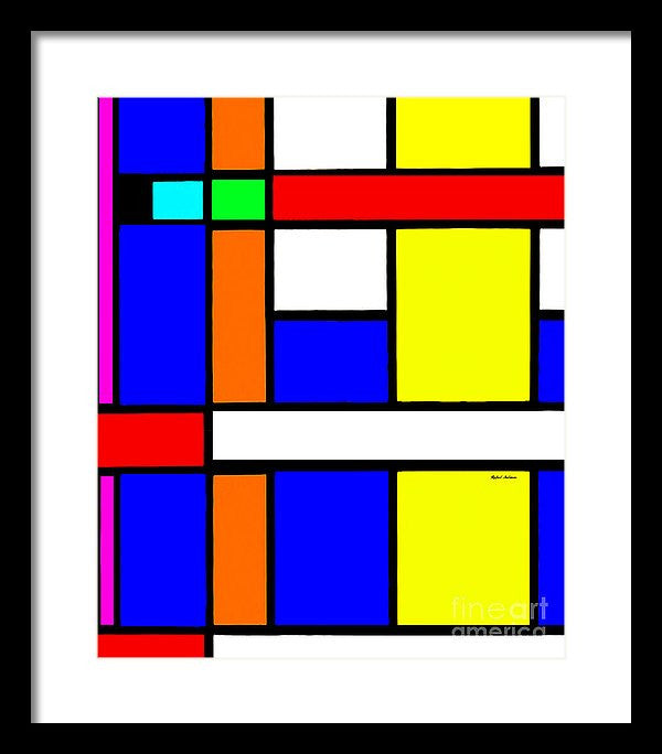 Framed Print - Geometric 9706