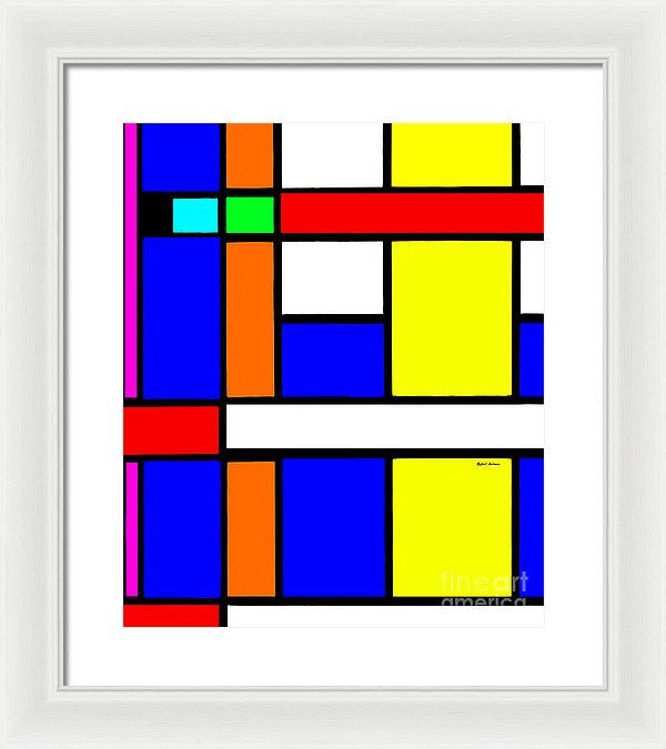 Framed Print - Geometric 9706