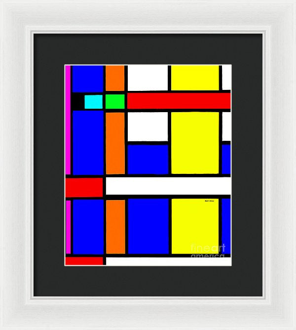 Framed Print - Geometric 9706